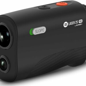 Compact GolfBuddy GB Laser 2S PRO rangefinder with slope functionality and precision lenses for golfers