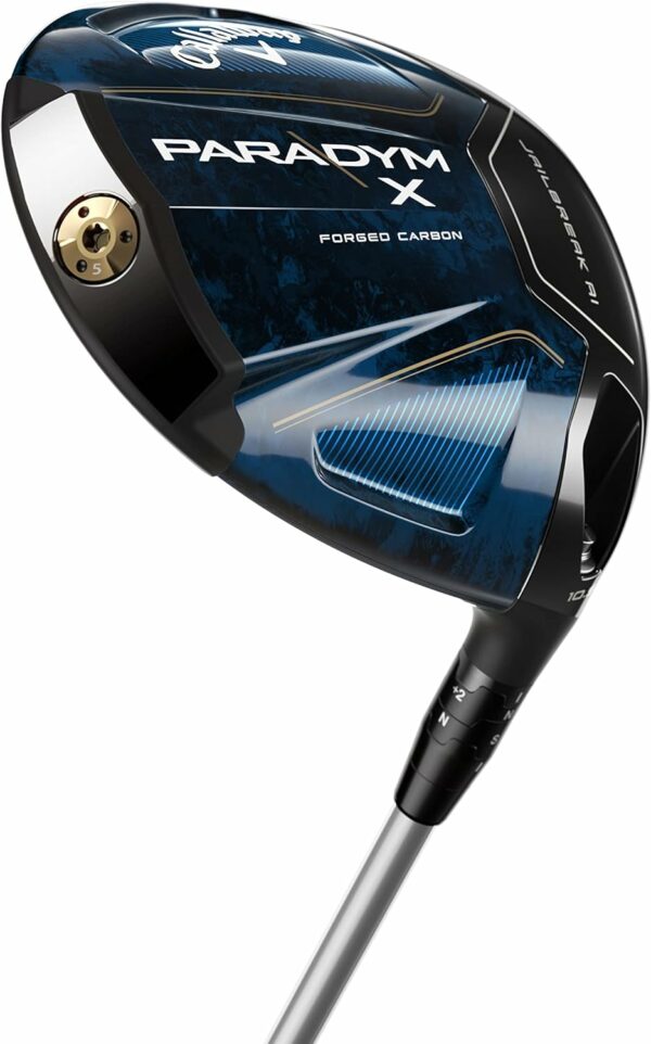 Callaway Paradym X golf driver featuring Forged Carbon and Jailbreak AI for maximum distance and stability